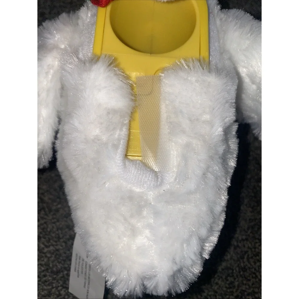 Gemmy Christmas Singing & Dancing Chicken Egg Laying Hen Plush *WORKS* W/3 Eggs